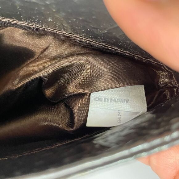 Old Navi bag for women Synthetic leather, color Gray. Pre-owned - Picture 5 of 7